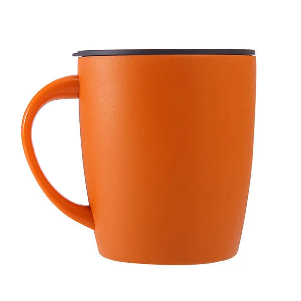 蓋付きのステンレススチールコーヒーマグ